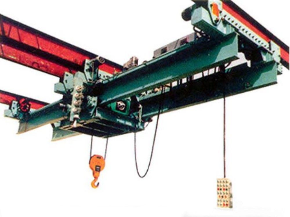 電動雙梁懸掛過軌起重機