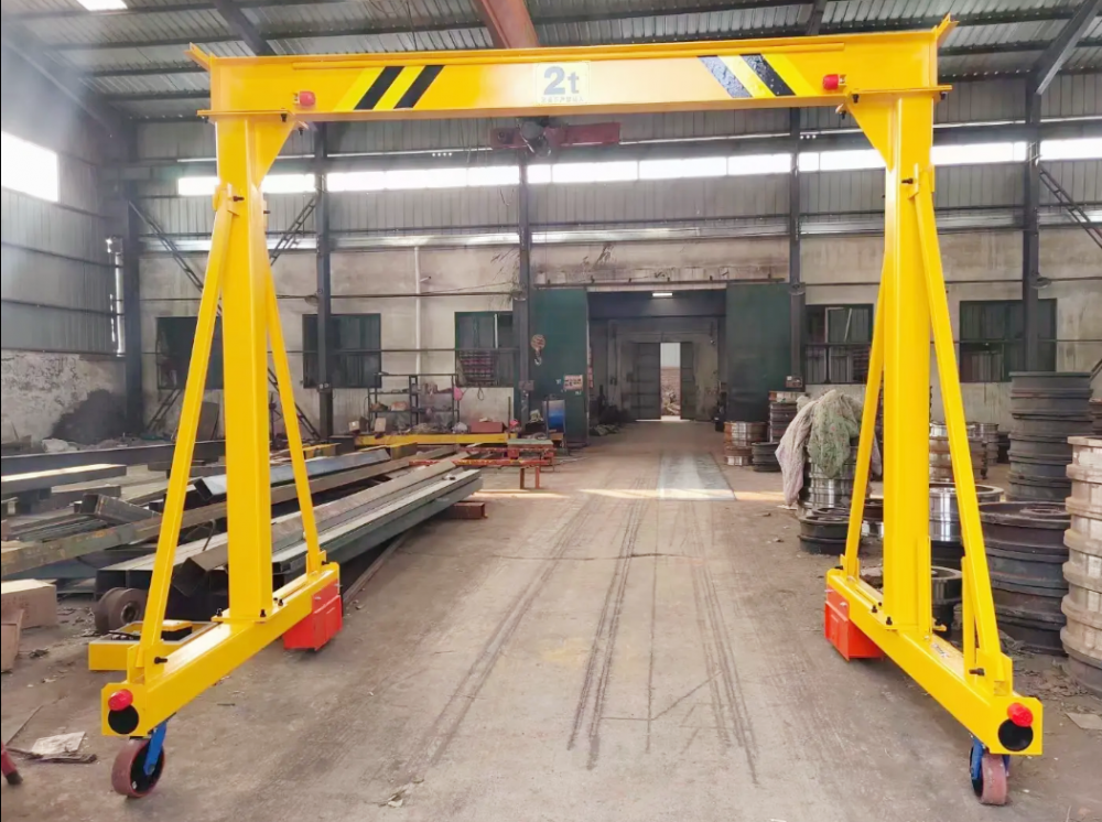 河南許昌手推龍門(mén)架、微型小型龍門(mén)吊廠家銷售、安裝維修