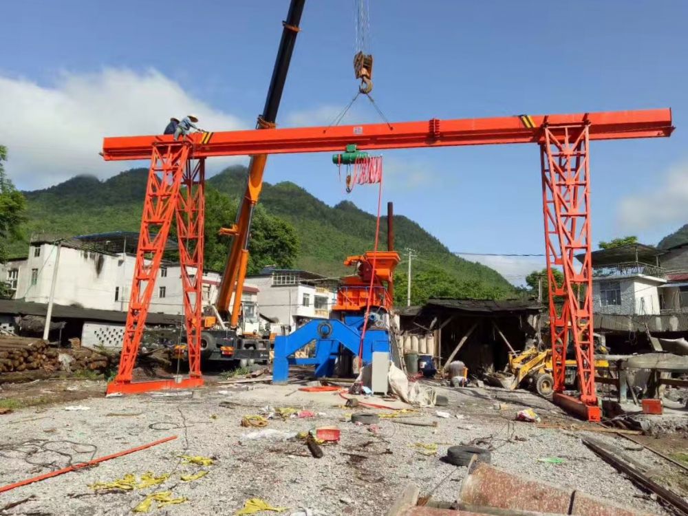 起重機廠家、龍門吊、MH型電動單梁門式起重機制造及安裝維修
