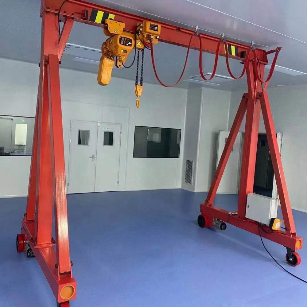 小型龍門架、簡(jiǎn)易龍門吊、手動(dòng)電動(dòng)無軌小型門式起重機(jī)