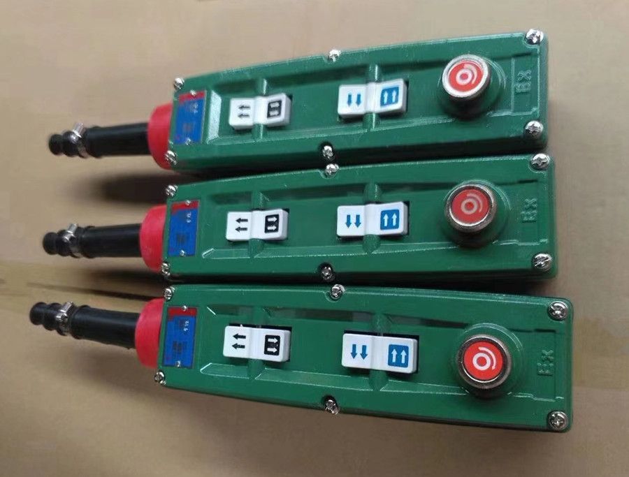 廣州防爆電氣、防爆起重機(jī)電動(dòng)葫蘆控制按鈕、手柄、開關(guān)、手電門批發(fā)