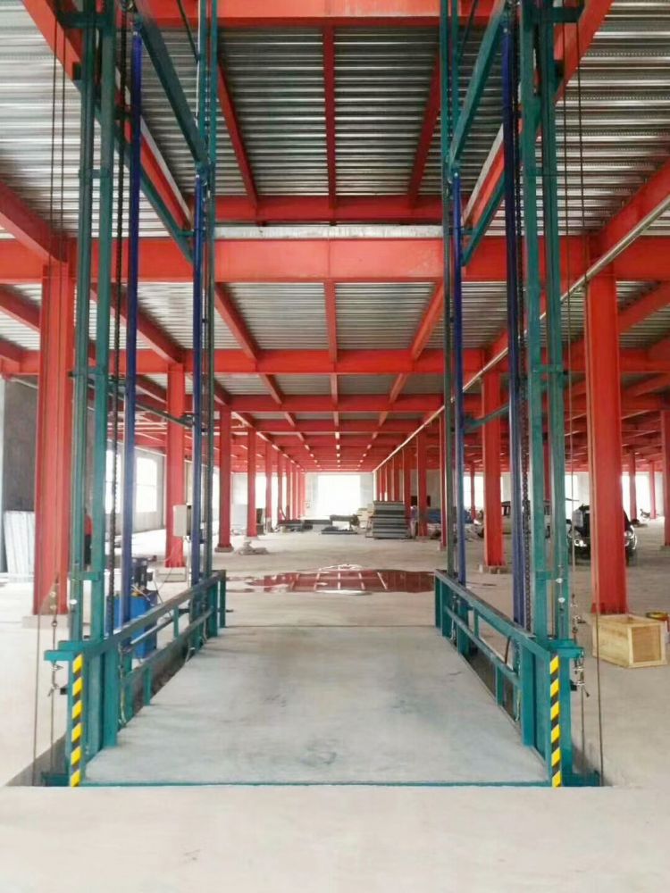 河南升降平臺、濟源SJD型鏈條導軌液壓升降機廠家銷售