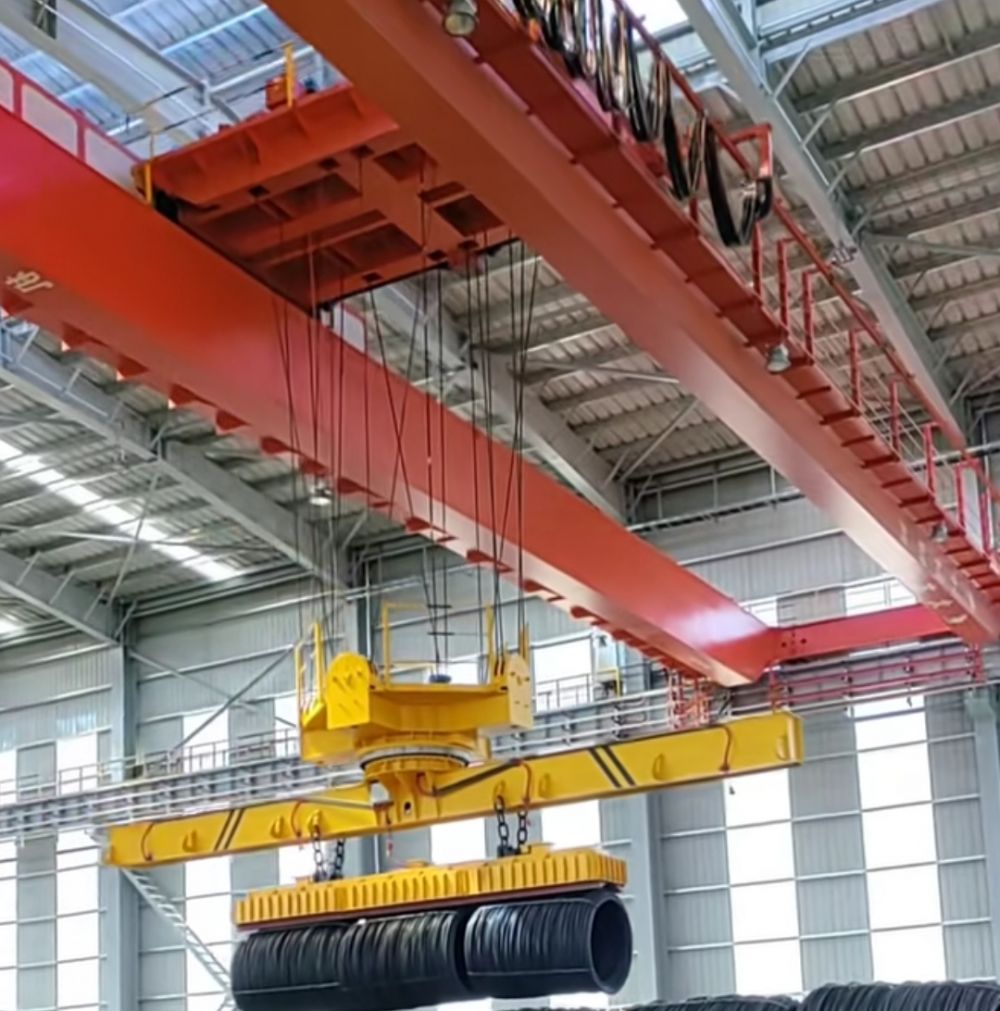 電磁橋式起重機(jī)、電磁掛梁下旋轉(zhuǎn)起重機(jī)、電磁行車(chē)
