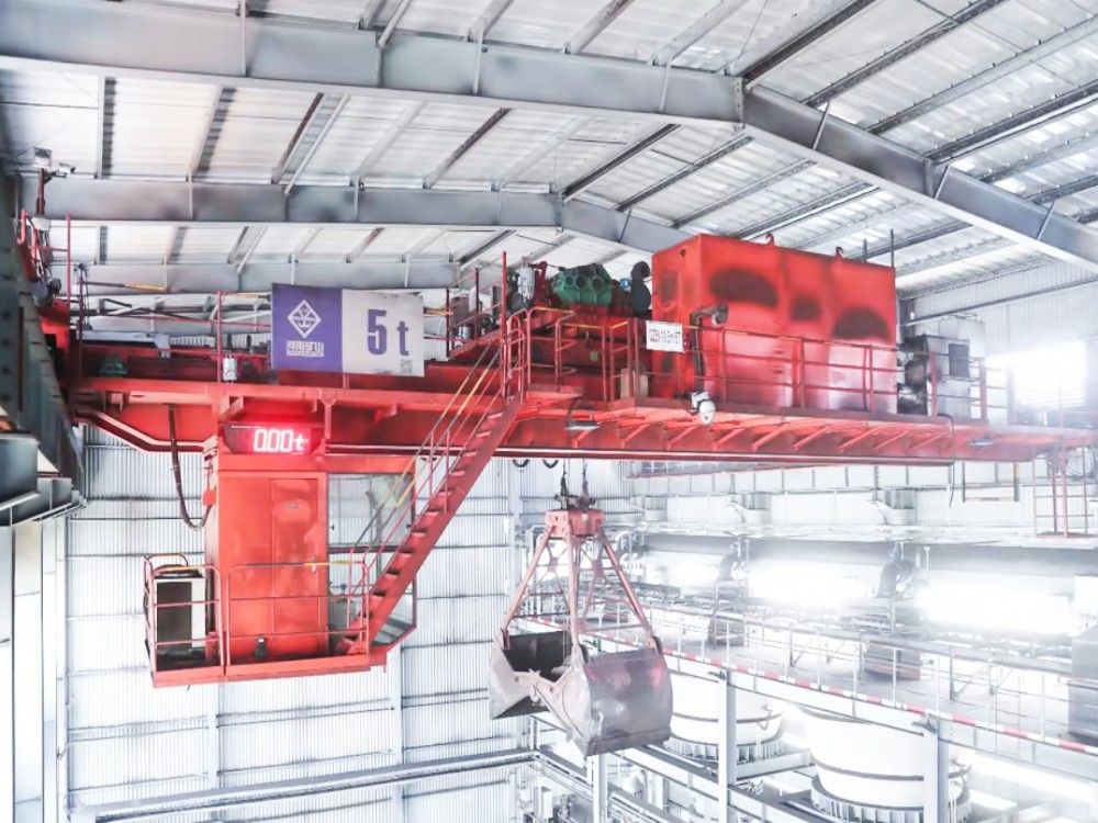 QZ型抓斗雙梁橋式起重機(jī)、抓斗吊、抓斗天車、抓斗航車、礦山起重機(jī)