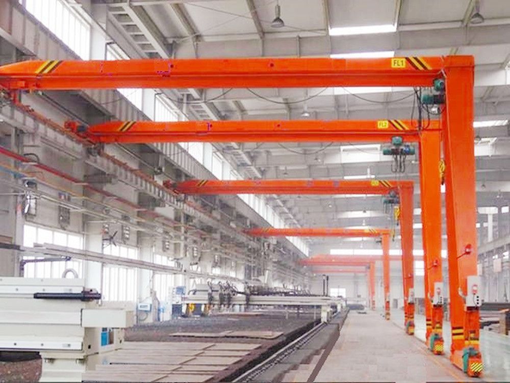 秦皇島電動單梁門式起重機、龍門吊廠家、型號、參數(shù)、價格