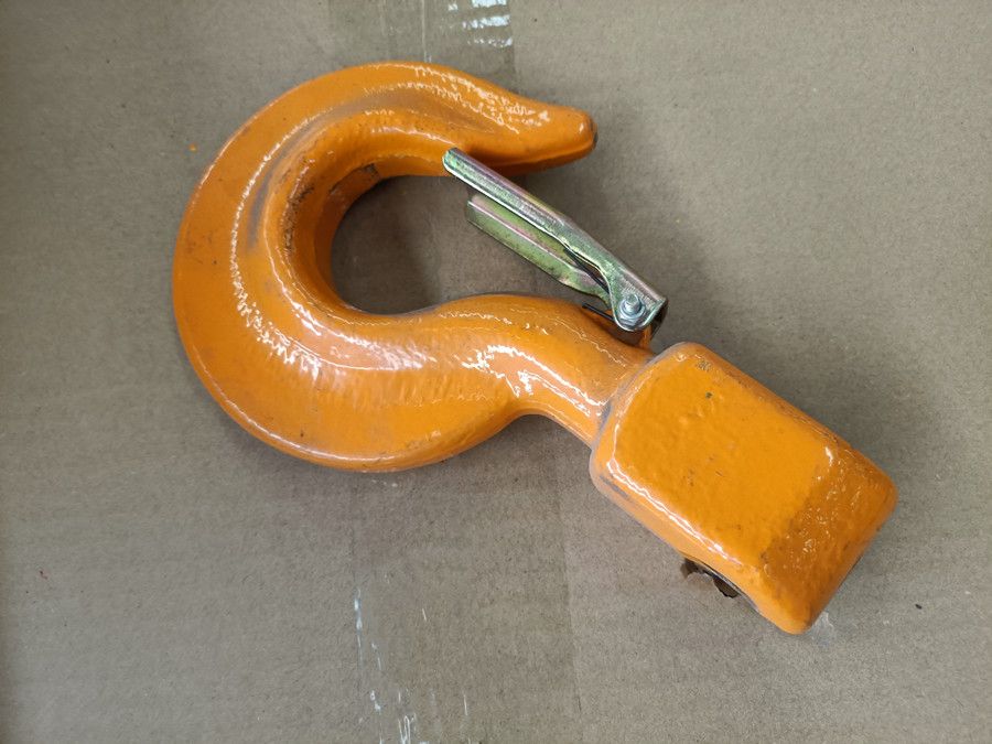 重慶環(huán)鏈葫蘆配件、環(huán)鏈葫蘆上掛鉤下吊鉤、吊鉤防脫保險