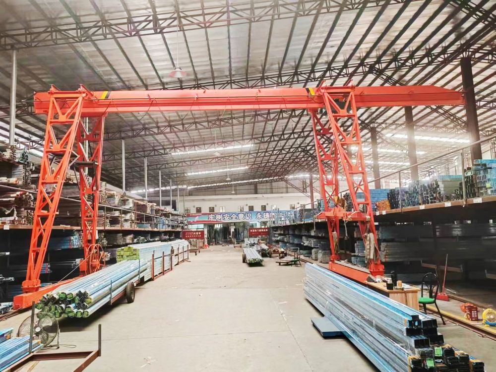 MH型電動葫蘆門式起重機、龍門吊廠家品牌、產地貨源