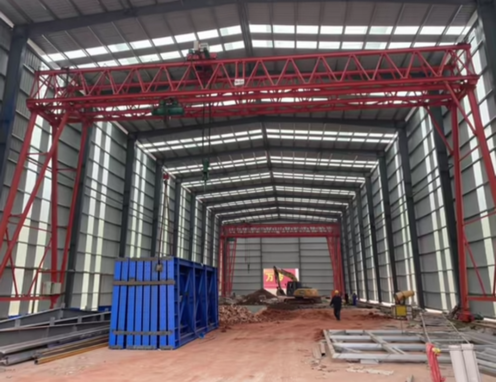 路橋門機、工程龍門吊、桁架(花架)雙梁門式起重機