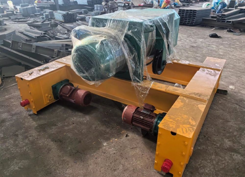 臺(tái)車(chē)一體式大噸位電動(dòng)葫蘆、葫蘆雙梁橋式起重機(jī)小車(chē)