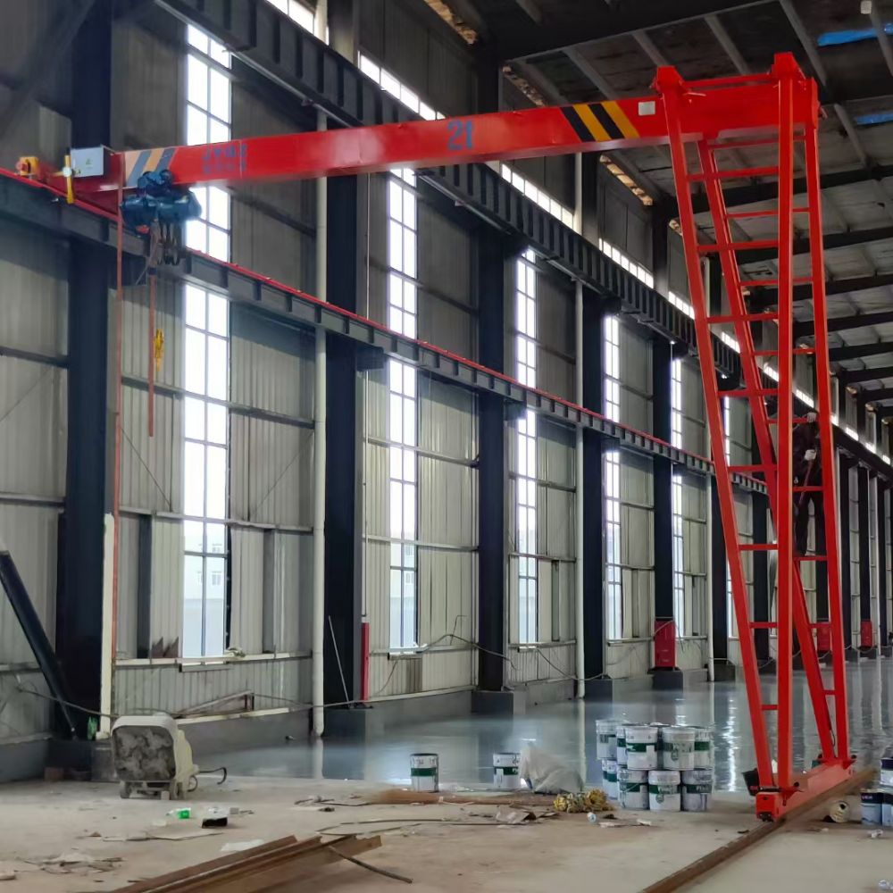 半腿龍門吊、MHB型半腿門式起重機(jī)、單支腿龍門吊