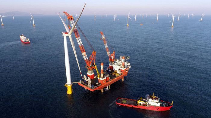 &ldquo;華祥龍&rdquo;完成100臺海上風(fēng)機安裝