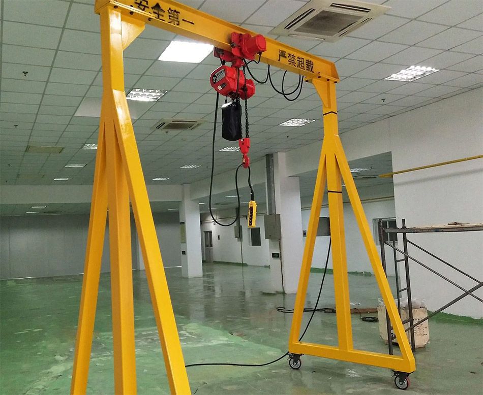 小型簡易龍門吊的特點及優(yōu)勢有哪些？
