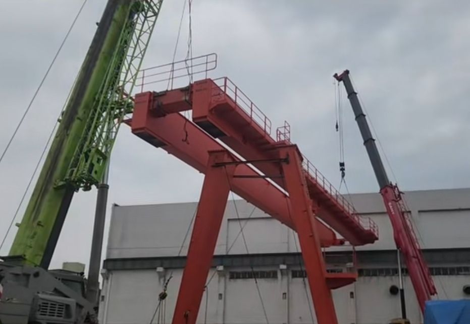 BMG型半腿門式起重機(jī)、半腿龍門吊、雙梁龍門