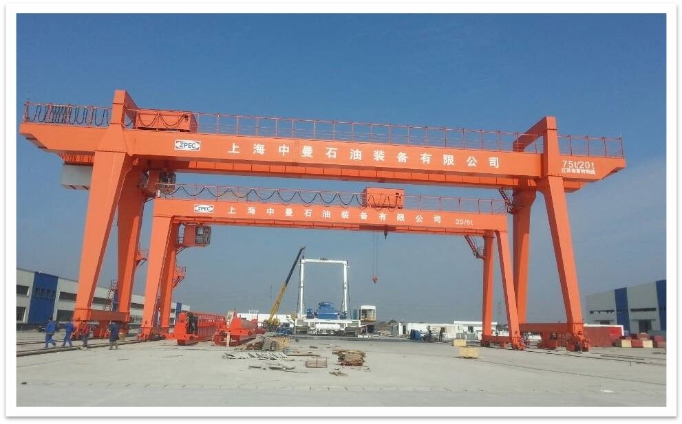 中曼石油 MG75/20T 門(mén)式起重機(jī)