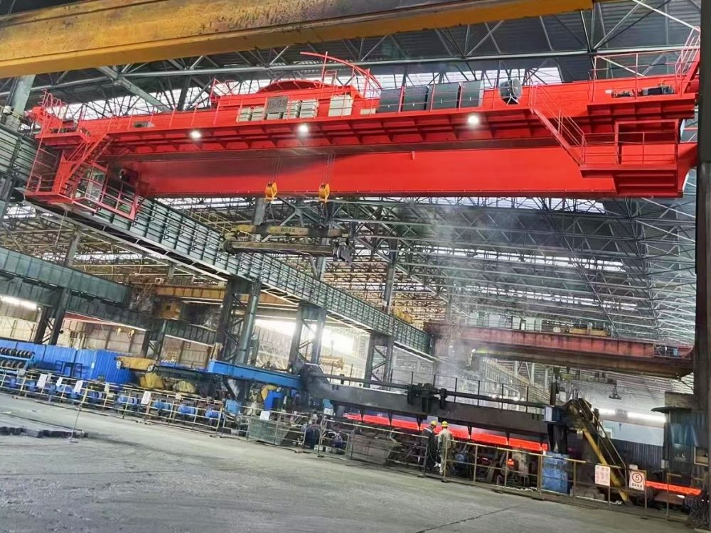 上旋轉伸縮掛梁電磁橋式起重機