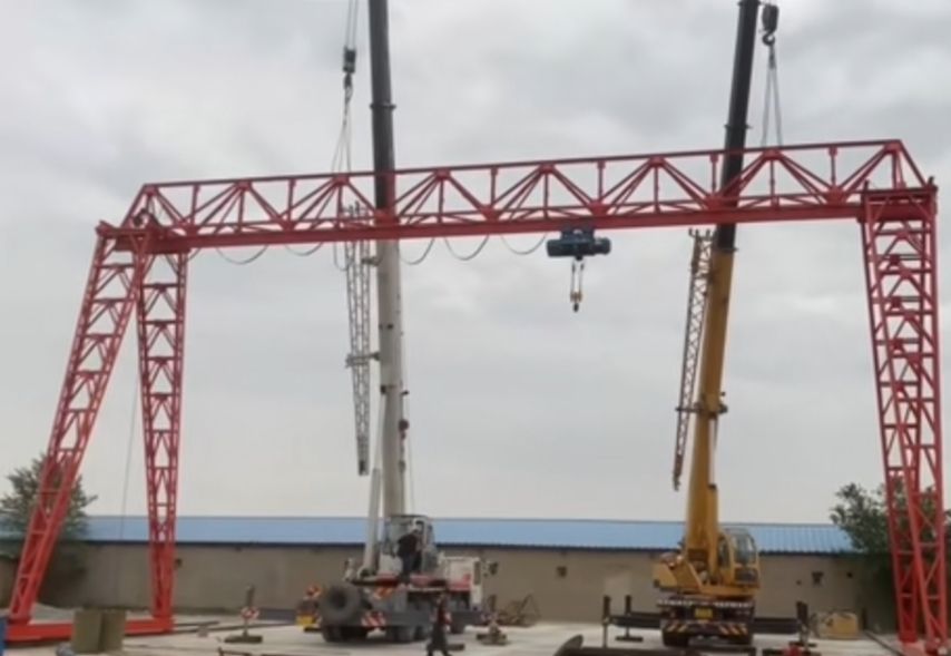 漯河龍門吊、MH型電動葫蘆門式起重機(jī)