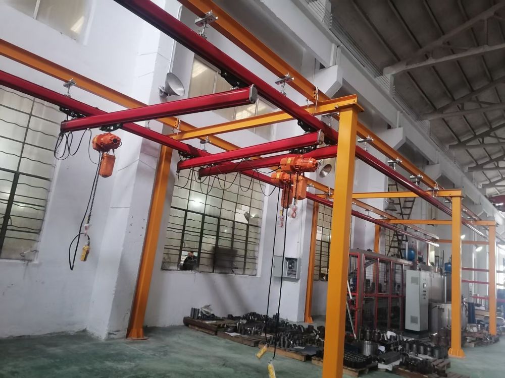 重慶KBK柔性組合起重機(jī)、剛性/鋁軌懸掛起重機(jī)系統(tǒng)制造安裝價(jià)格