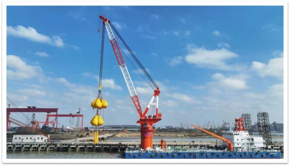 中鐵科工 600T海上風(fēng)電安裝平臺