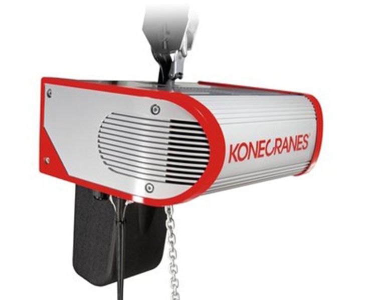科尼電動葫蘆，KONECRANES，環(huán)鏈葫蘆，載重125kg