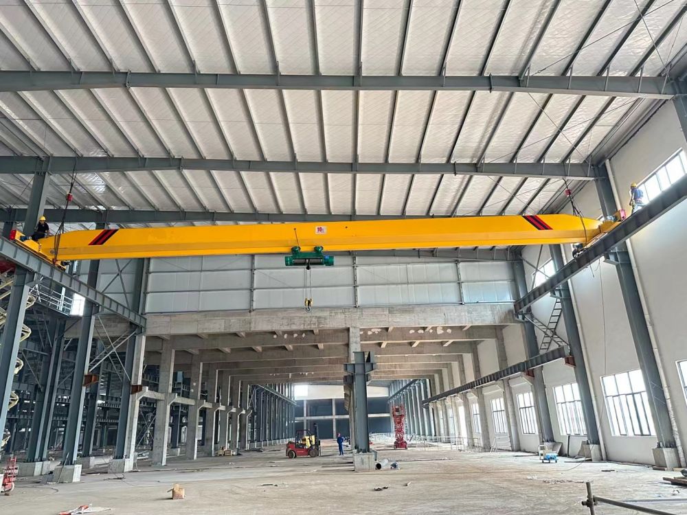 LDA10噸電動(dòng)單梁起重機(jī)、單梁天車、吊機(jī)