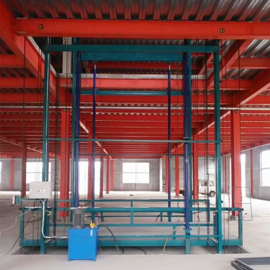 焦作液壓升降機、升降平臺、鏈條導軌升降貨梯廠家直銷報價