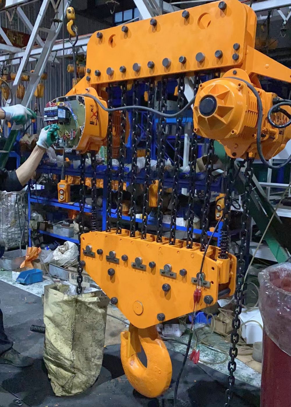 環(huán)鏈葫蘆批發(fā)、低凈空/大噸位/防爆單雙速環(huán)鏈葫蘆