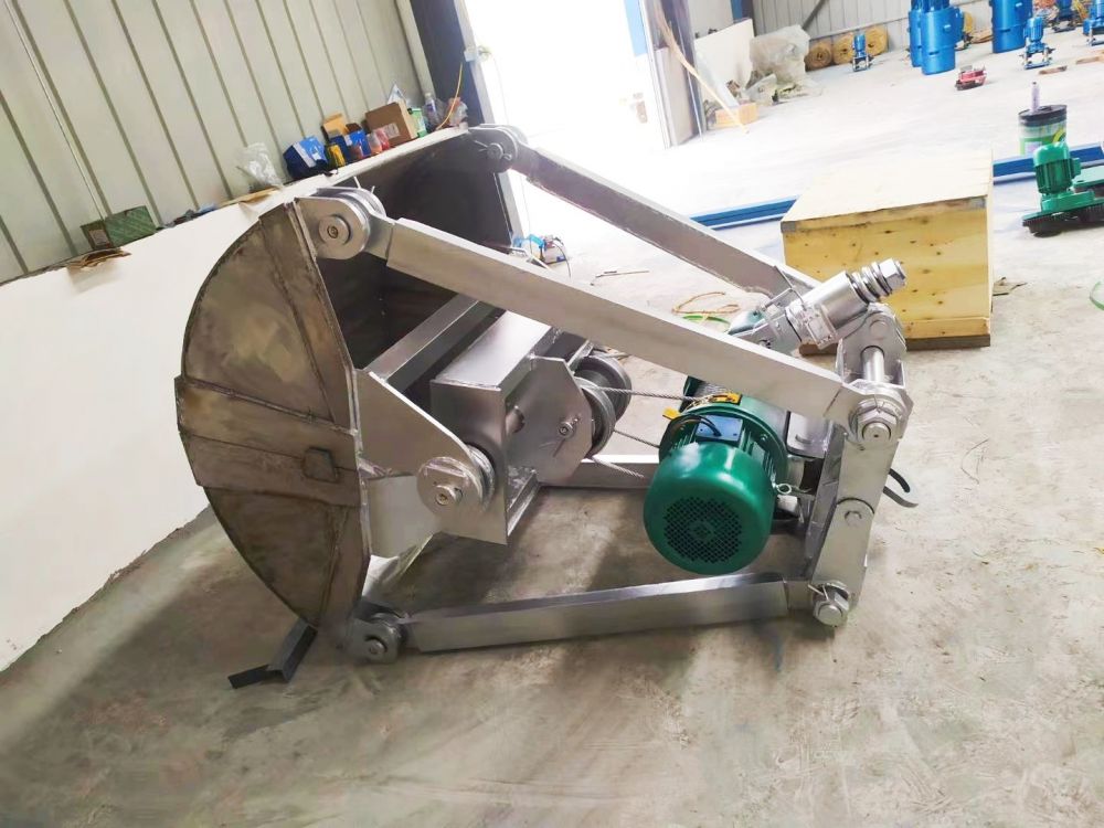 起重抓斗、電動(dòng)馬達(dá)抓斗、不銹鋼釀造抓斗廠家品牌、河南廣興起重抓斗