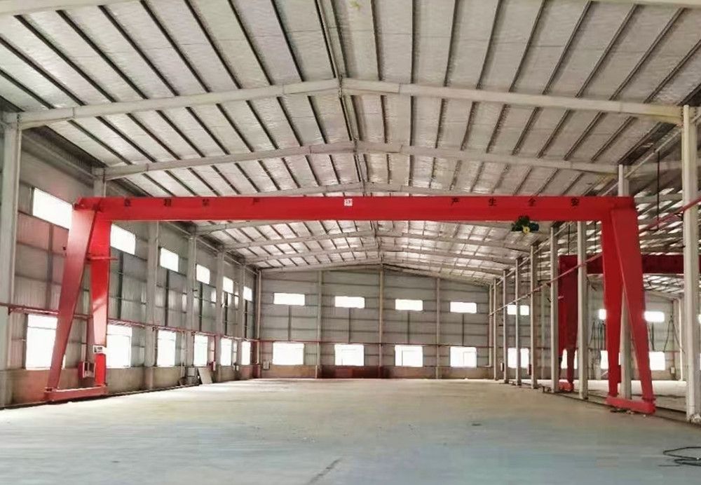 江蘇常州龍門吊、MH型電動葫蘆門式起重機