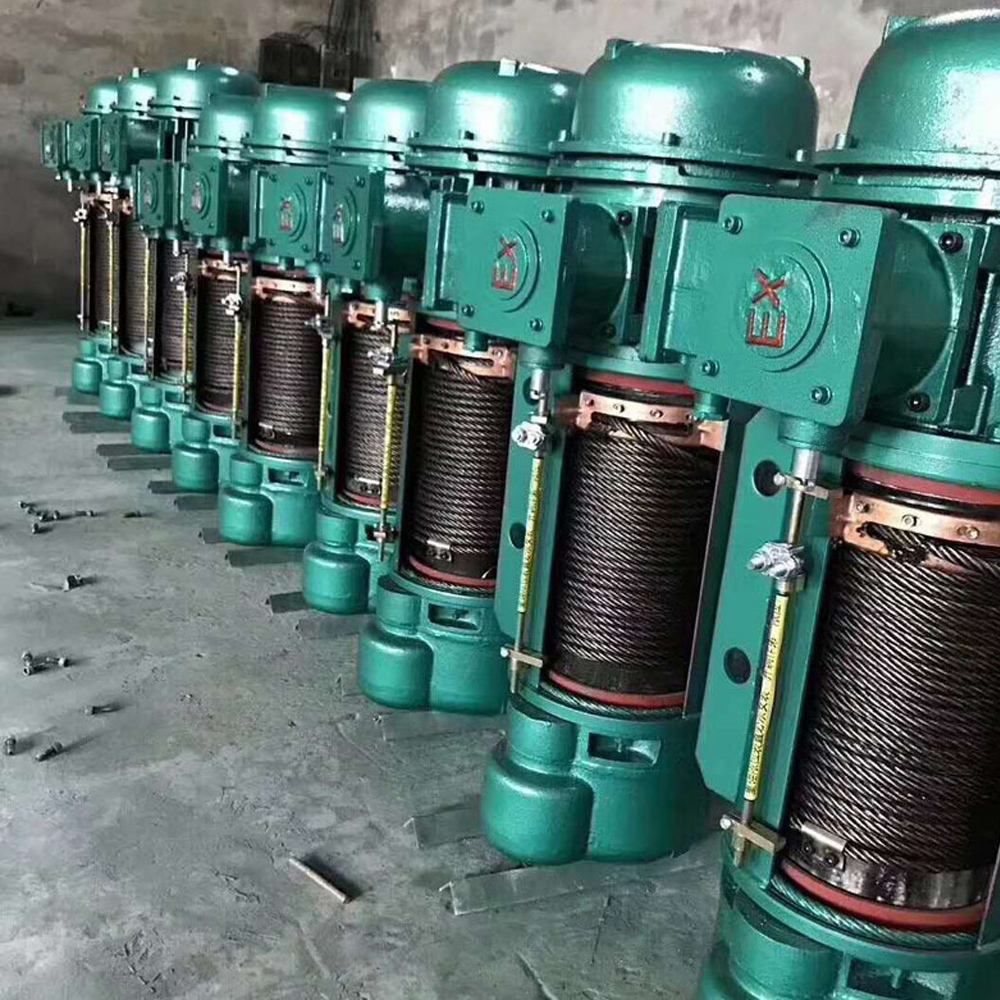 電動葫蘆鋼絲繩跳槽原因及解決辦法