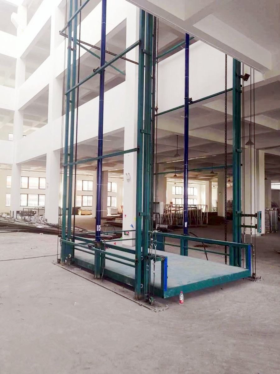 嘉興市SJD0.5~10t鏈條導(dǎo)軌式液壓升降機(jī)廠家銷售，安裝維修