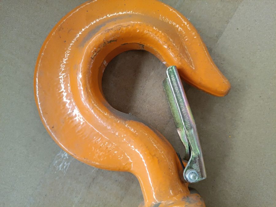 重慶環(huán)鏈葫蘆配件、環(huán)鏈葫蘆上掛鉤下吊鉤、吊鉤防脫保險