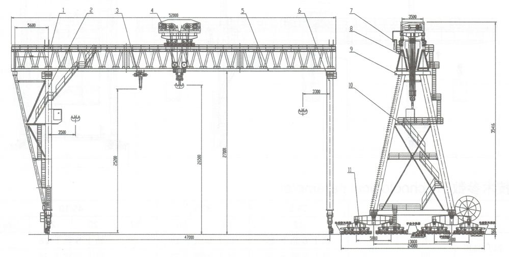 MG型400/20噸路橋?qū)S瞄T式起重機(jī)外形結(jié)構(gòu)示意圖.jpg