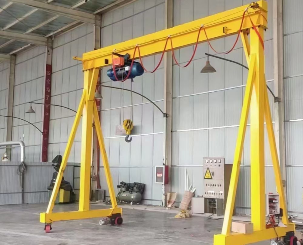 無軌電動(dòng)小龍門、自行走龍門吊、門式起重機(jī)