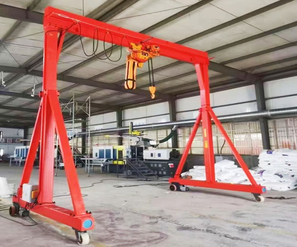 龍門(mén)吊、輕小型電動(dòng)無(wú)軌門(mén)式起重機(jī)、龍門(mén)架制造安裝廠家服務(wù)